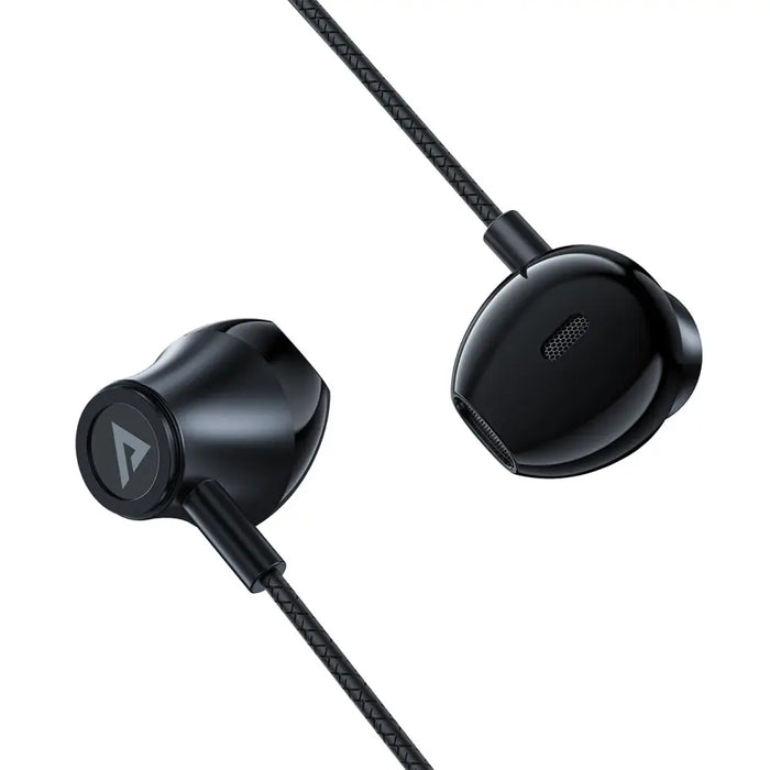 Acefast L2 in-ear headphones with USB-C connector microphone and remote control 1.2 m - black - Headphones