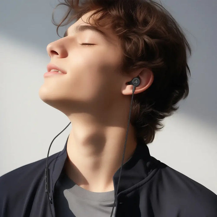 Acefast L2 in-ear headphones with USB-C connector microphone and remote control 1.2 m - black - Headphones