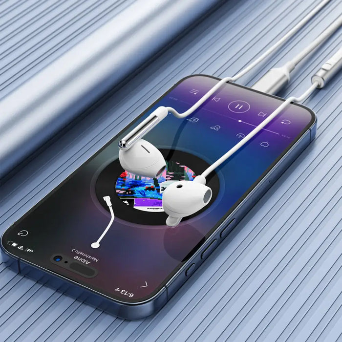 Acefast L3 Wired USB-C Headphones with Microphone - White - Headphones and speakers<<<HurtelXML