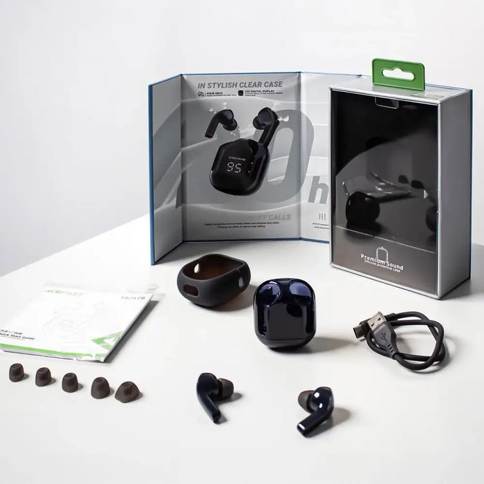 Acefast T6 TWS Bluetooth In-Ear Wireless Headphones - Blue - Headphones and speakers<<<HurtelXML