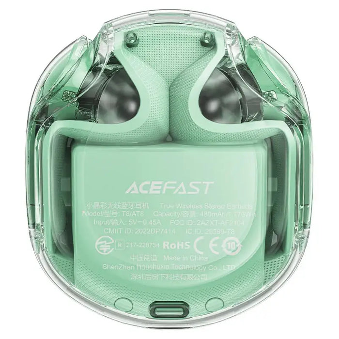 Acefast T8 TWS Bluetooth Wireless Headphones - Mint - Headphones and speakers<<<HurtelXML