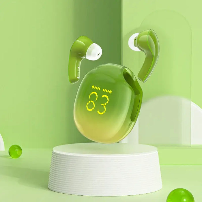 Acefast T9 Bluetooth 5.3 in-ear wireless headphones - green - Headphones and speakers<<<HurtelXML
