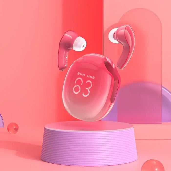 Acefast T9 Bluetooth 5.3 in-ear wireless headphones - red - Headphones and speakers<<<HurtelXML