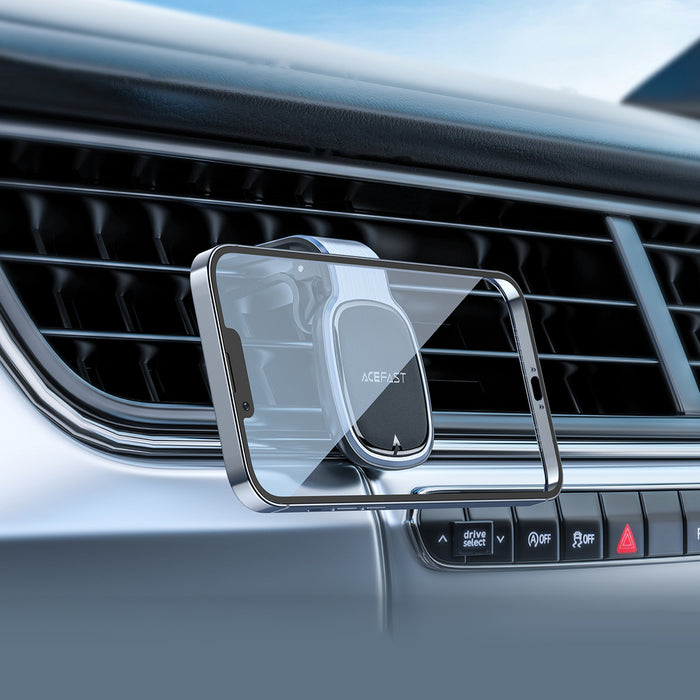 Acefast D16 Magnetic Car Air Vent Mount - No MagSafe Required - Gray