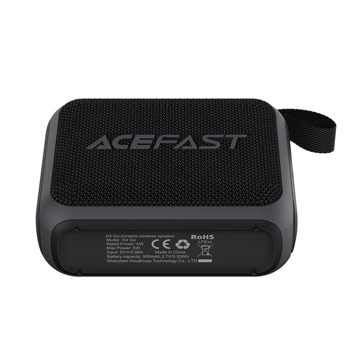 Acefast K4 Go Bluetooth 5.4 Mini Wireless Speaker - Black