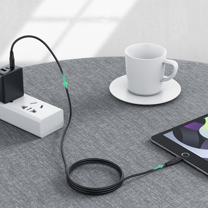 Acefast C3-01 Lightning - USB-C PD cable 30W 3A 480Mb/s 1.2m - white