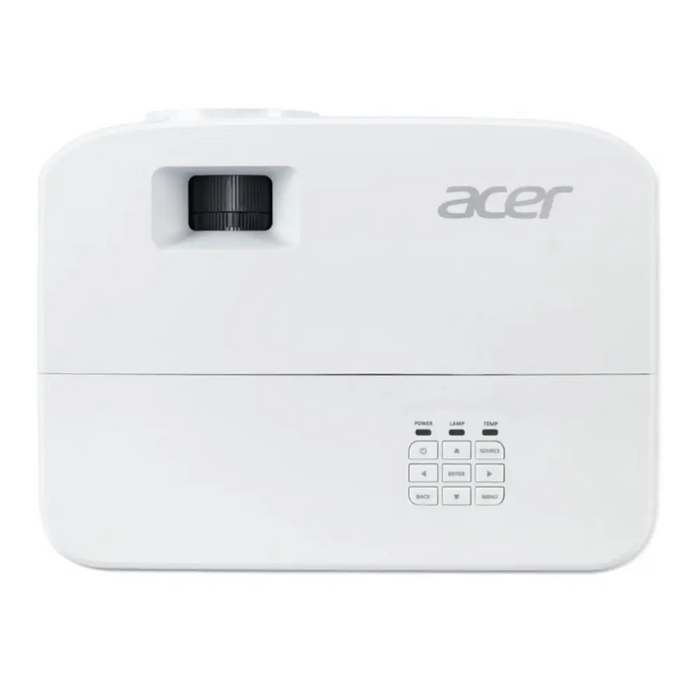 Acer Projector P1257i DLP XGA (1024x768) 4800 ANSI LUMENS 20000:1 2x HDMI RCA Wireless dongle included Audio in/out VGA
