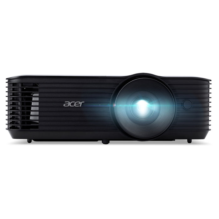 Acer Projector X119H, DLP, SVGA (800x600), 4800 ANSI Lumens, 20 000:1, 1.1x, 3D ready, HDMI 1.4, VGA, DC Out (5V/2A, USB-A), RCA, Audio in, Speaker 3W, Bluelight Shield, Sealed Optical Engine, LumiSense, 2.7kg, 2Y, Black