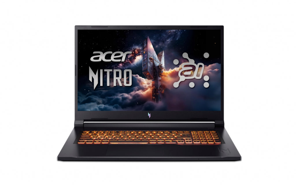 Laptop Acer Nitro V17, NG-ANV17-41-R14D, AMD Ryzen R7 260 (up to 5.1GHz, 16MB), 17.3" FHD (1920x1080