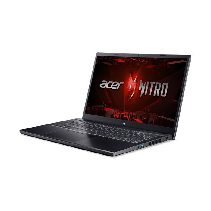Gaming laptop ACER Nitro V 15 ANV15-51-76T2 NH.QNBEX.009 15.6 ", INTEL CORE I7-13620H, RAM 16 GB, SSD 1000 GB, NVIDIA GEFORCE RTX4050, 6 GB GDDR6, OBSIDIAN BLACK