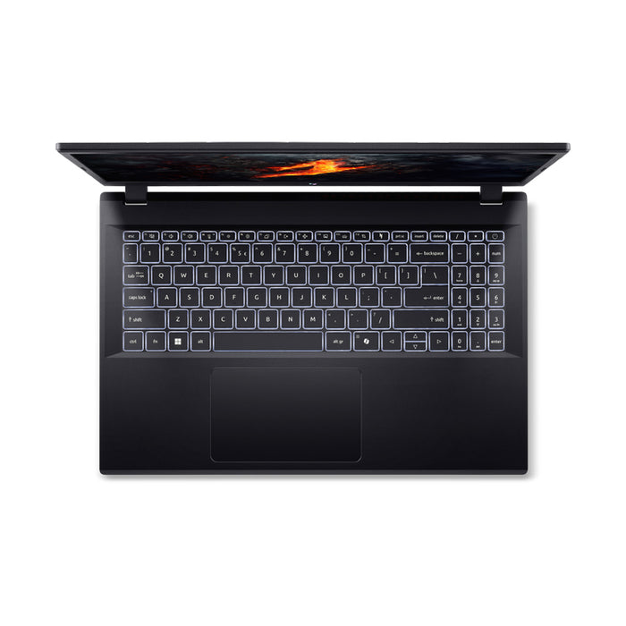 Gaming laptop ACER Nitro V15 ANV15-41-R557 NH.QPFEX.00H 15.6 ", AMD RYZEN 7 7735HS, RAM 16 GB, SSD 512 GB, NVIDIA GEFORCE RTX3050, 6 GB GDDR6, WINDOWS 11, OBSIDIAN BLACK