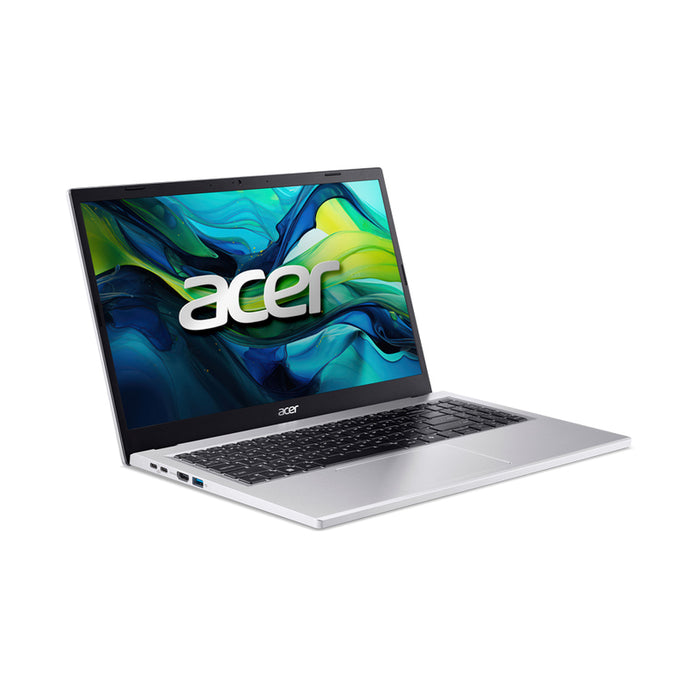 Laptop ACER Aspire Go 15 AG15-41P-R9N7 NX.J7FEX.006 15.6 ", AMD RYZEN 5 7535HS, RAM 16 GB, SSD 512 GB, AMD RADEON 660M GRAPHICS, PURE SILVER