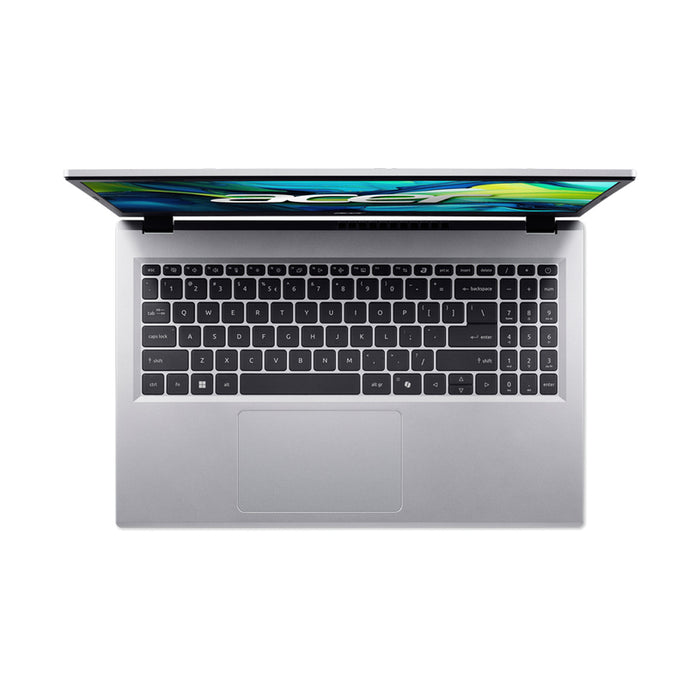 Laptop ACER Aspire Go 15 AG15-71P-7783 NX.J4GEX.006 15.6 ", INTEL CORE I7-13620H, RAM 16 GB, SSD 512 GB, INTEL UHD GRAPHICS, WINDOWS 11, PURE SILVER