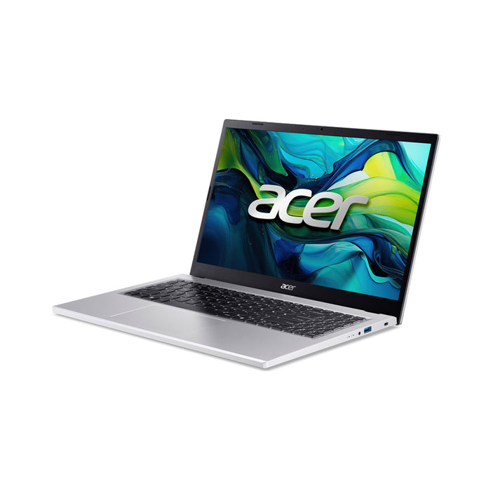 Laptop ACER Aspire Go 15 AG15-41P-R0BB NX.J4MEX.003 15.6 ", AMD RYZEN 7 7735HS, RAM 16 GB, SSD 512 GB, AMD RADEON 680M GRAPHICS, WINDOWS 11, PURE SILVER