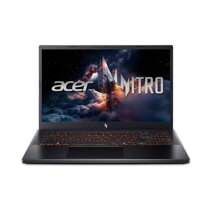 Gaming laptop ACER Nitro V 15 ANV15-52-99NE NH.QZ9EX.002 15.6 ", INTEL CORE I9-13900H, RAM 16 GB, SSD 1000 GB, NVIDIA GEFORCE RTX5050, 8 GB GDDR7, WINDOWS 11, OBSIDIAN BLACK