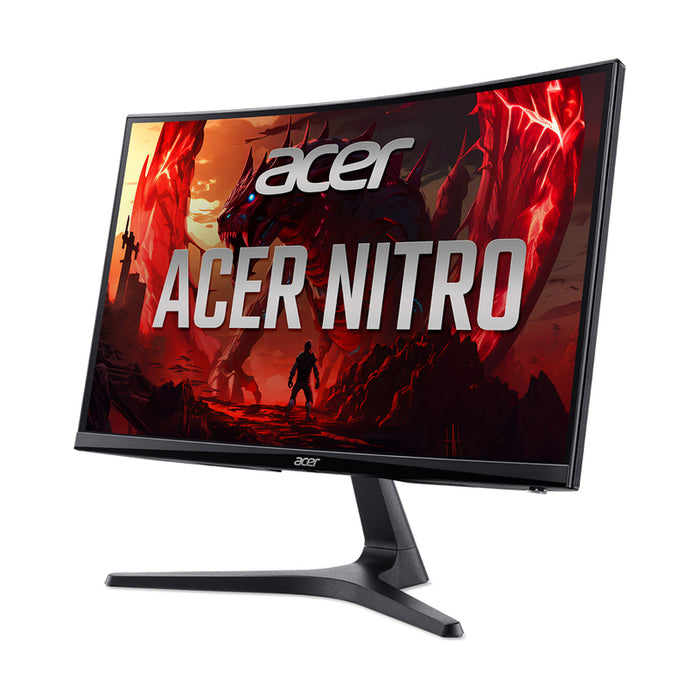 Monitor ACER Nitro ED240QP0bi UM.UE0EE.004 0.272 mm, 178°/178°, VA, 23.6 ", 59.9 cm, 1920x1080, 144.00 Hz, 4.00 ms, HDMI, BLACK