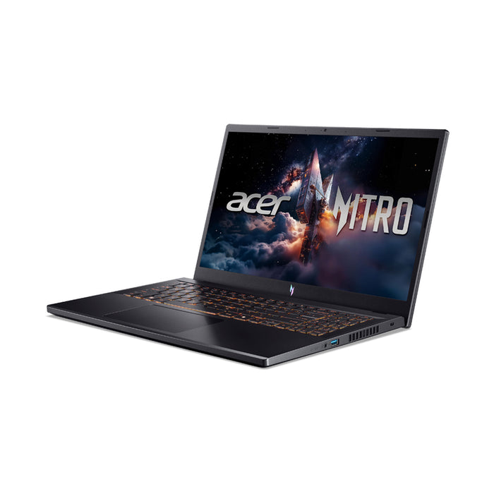 Gaming laptop ACER Nitro V 15 ANV15-52-78NJ NH.QZAEX.003 15.6 ", INTEL CORE I7-13620H, RAM 16 GB, SSD 1000 GB, NVIDIA GEFORCE RTX5060, 8 GB GDDR7, WINDOWS 11, OBSIDIAN BLACK