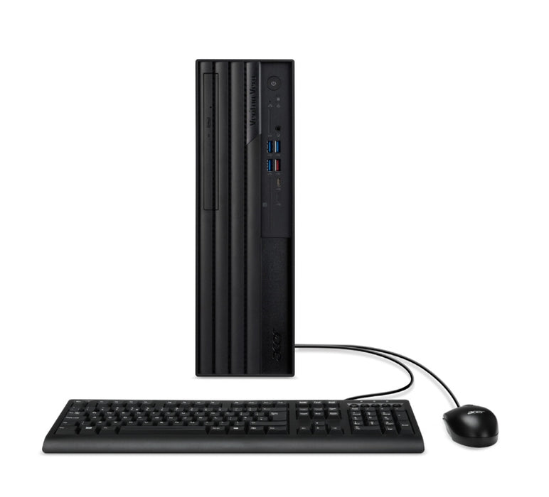 Acer Veriton, VX4720GT Core i5- 14400 (up to 4.7GHz, 20MB), 1*16GB DDR5, 512GB SSD M.2, DVD+RW, Intel UHD Graphics, TPM 2.0, GLAN, 300W 80PLUS Bronze, KBD& Mouse USB, No OS, 3Y warranty