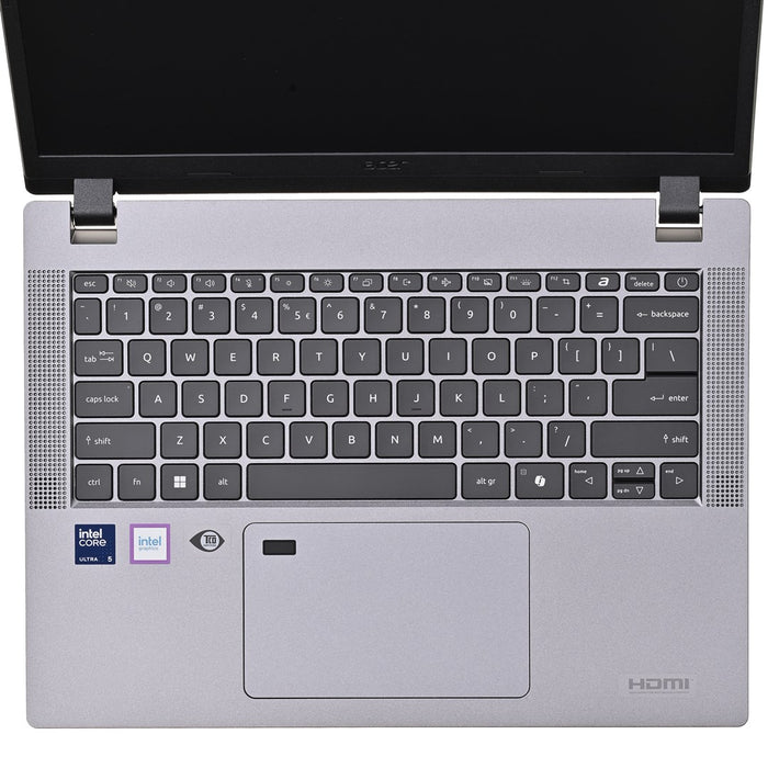 Acer TravelMate P2 TMP214-75-G3-TCO Ultra 5 125H 14" WUXGA IPS 300 nits AG 16GB DDR5 5600 512GB SSD Intel Arc Graphics WLAN + Bluetooth LAN 1080p webcam 65Wh FpR SCa Windows 11 Pro Steel Grey 3-year on-site warranty