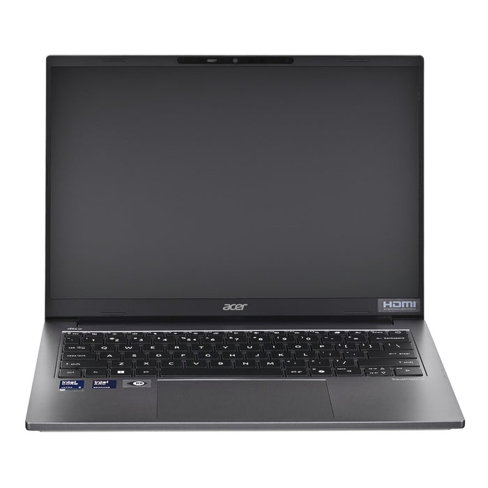 Acer TravelMate P4 TMX414-51-TCO Ultra 5 228V 14" WUXGA IPS 300 nits U5 228V 32GB LPDDR5X 512GB SSD Intel Arc 130V Graphics WLAN + Bluetooth LAN 1080p webcam 65Wh Windows 11 Pro Steel Grey 3-year on-site warranty