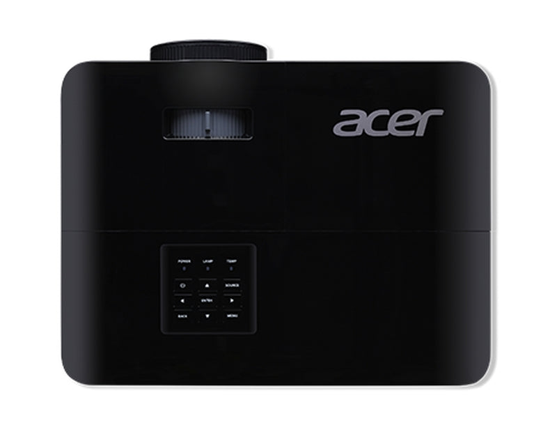 Acer Projector X1328Wi, DLP, WXGA (1280x800), 5000 ANSI Lumens, 20 000:1, 1.1x, 3D ready, 24/7 operation,Wifi, HDMI 1.4, VGA, DC Out (5V/1.5A,USB-A), RCA, RS232, Audio in/out, Speaker 3W, Auto keystone, Wireless dongle included, 2.7kg, 2Y, Black