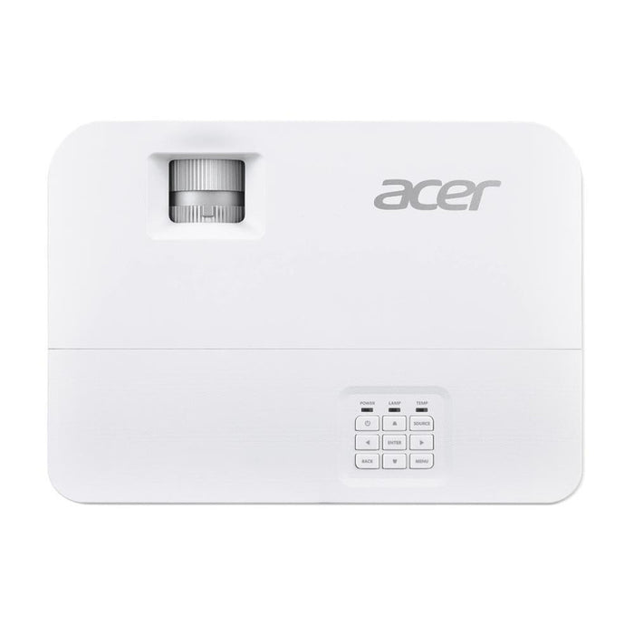 Acer Projector P1557Ki DLP, FHD (1920x1080), 4800 ANSI LUMENS, 10000:1, 2xHDMI 3D, Wireless dongle included, Audio in/out, USB type A (5V/1A), RS-232, Bluelight Shield, LumiSense, Built-in 10W Speaker, 2.9kg, White
