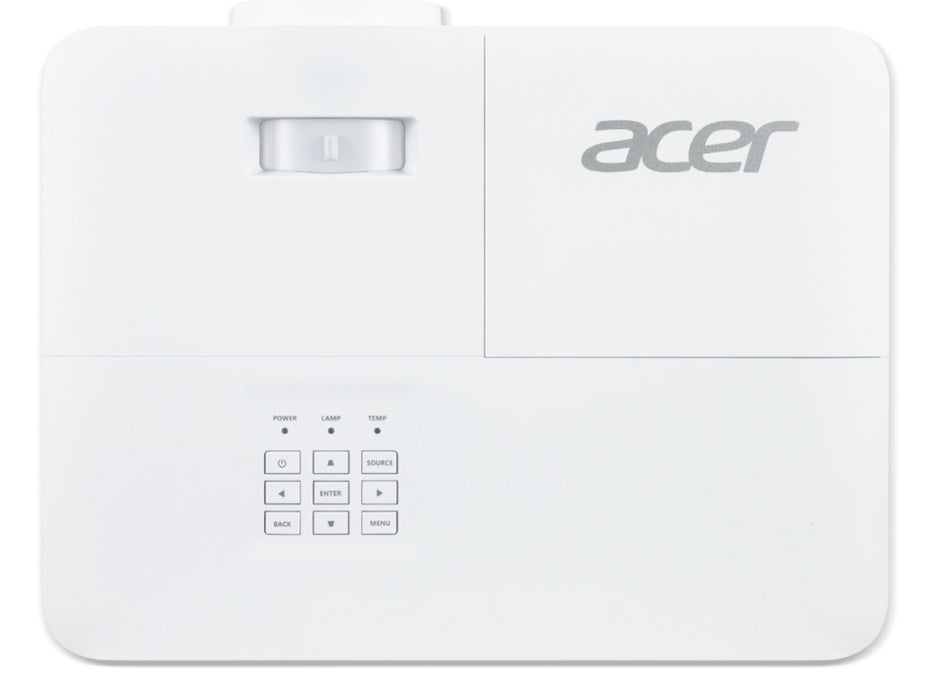 Acer Projector X1528Ki, DLP, 1080p (1920x1080), 5200Lm, Wireless dongle included, DLP, 10000:1, 3D, HDMI, USB, RGB,  RS232, DC Out (5V/1A), 3W Speaker, 2.9Kg