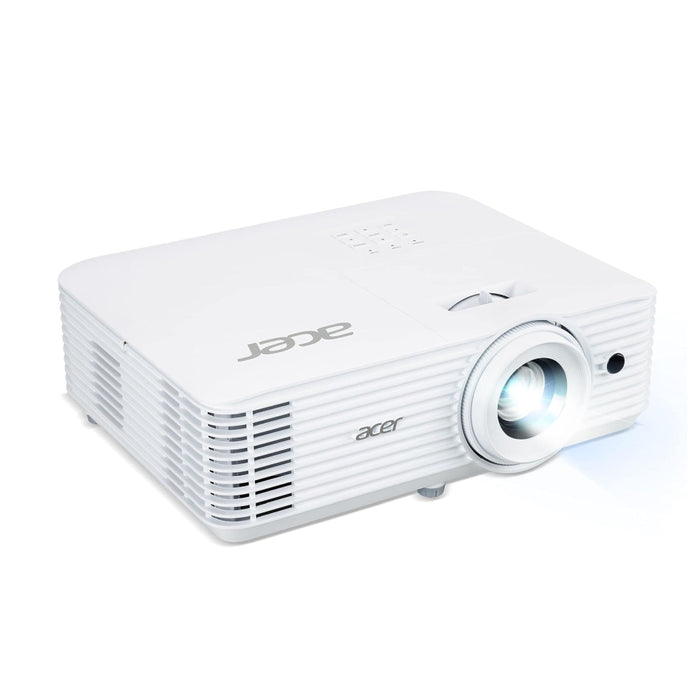Acer Projector H6546Ki, DLP, FHD (1920x1080), 5200 ANSI Lumens, 17 000:1, 1.1x, 3D ready, 24/7 operation, HDMI 2x1.4, DC Out (5V/1.5A, USB-A), RS232, Audio in/out, WiFi (kit incl.), Speaker 3W, Bag, 2.95Kg, 2Y, White + Acer T82-W01MW 82.5"