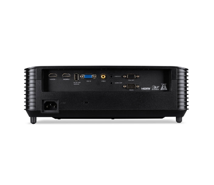 Acer Projector X1328AF, DLP, WXGA (1280x800), 5000 ANSI Lumens, 20 000:1, 1.1x, 3D ready, VGA, HDMI 1.4x2, USB (Type A), RCA, RS232, Audio in/out, Auto Keystone, Auto Focus, Speaker 3W, 2.8kg, 2Y, Black