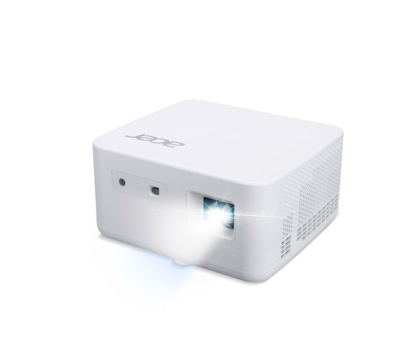 Acer Projector PD1510ic, DLP Portable, FHD (1920x1080), 1500 ANSI Lumens, 5000:1, LED Light Source, Auto Focus, WiFi, HDMI 2x1.4, DC Out (5V/1.5A, USB-A), USB 3.1 Type-C, Audio in/out, Speaker 2x5W, Bag, 2.3 kg, 3Y, White