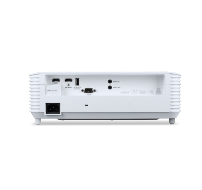Acer Projector P1358i, DLP, WXGA (1280x800), 5000 ANSI Lumens, 20 000:1, 1.3x, HDMI 2x1.4, VGA, DC Out (5V/1A, USB-A), RCA, Audio in/out (3.5mm), Wireless dongle included, Speaker 10W, Bluelight Shield, Bag, 2.8kg, 3Y, White