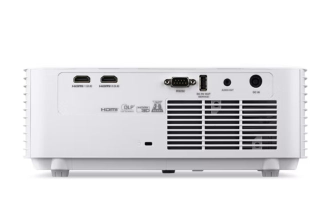 Acer Projector Vero XL2320p, DLP, Laser, WXGA (1280x800), 4000 ANSI Lumens, 3 500 000:1, 1.1x, HDMI 1.4x2, DC Out (5V/1.5A, USB-A), RS232, Speaker 15W, Bag, 2.9 kg, 2Y, White