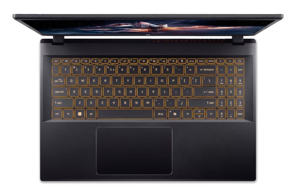 Acer Nitro V15,ANV15-52-93HH,Intel Core i9-13900H(14C/20T, up to 5.40 GHz, 24MB), 15.6" FHD (1920X1080) IPS 165Hz, 32GB DDR4, 1024GB PCIe NVMe SSD, RTX 5060 8GB GDDR7  572 AI TOPS, WiFi AX, BT.5.2, HD Cam, KB Backlit, Linux , Shale Black