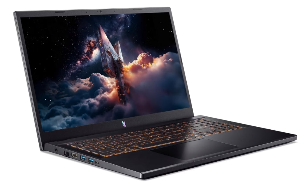 Acer Nitro V15,ANV15-52-93HH,Intel Core i9-13900H(14C/20T, up to 5.40 GHz, 24MB), 15.6" FHD (1920X1080) IPS 165Hz, 32GB DDR4, 1024GB PCIe NVMe SSD, RTX 5060 8GB GDDR7  572 AI TOPS, WiFi AX, BT.5.2, HD Cam, KB Backlit, Linux , Shale Black