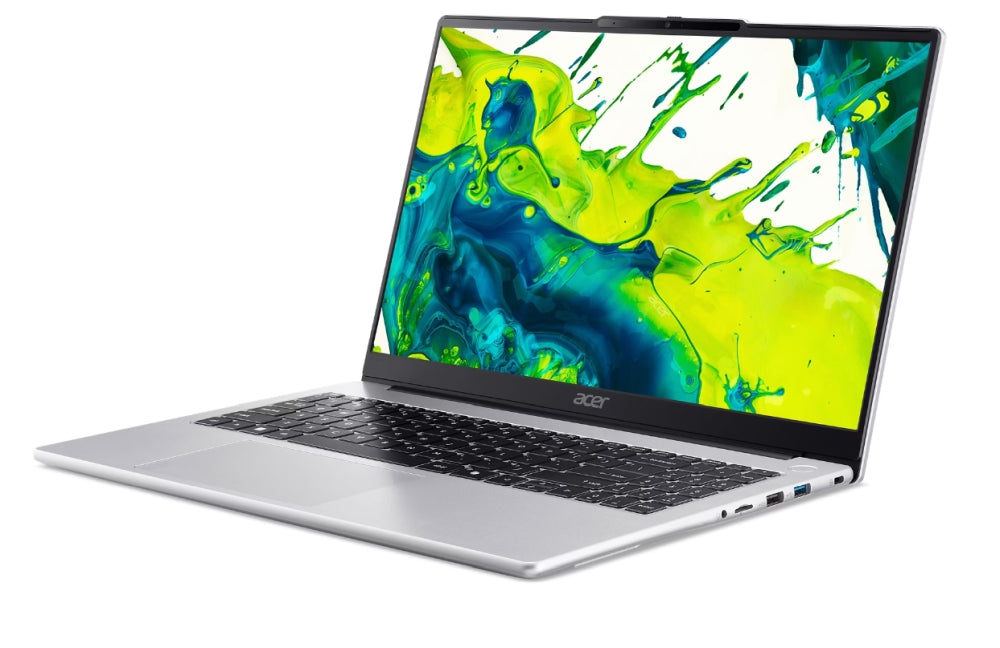 Acer Aspire Lite 15, AL15-45P-R2H1, AMD Ryzen 7 5825U (up to 4.5GHz, 16MB), 15.6" FHD (1920x1080) IPS, 16GB DDR4 (1 slot free), 512GB PCIe  NVMe SSD, AMD Radeon Graphics, FHD Cam, WiFi 6 ax, BT 5.1, No OS, Light Silver