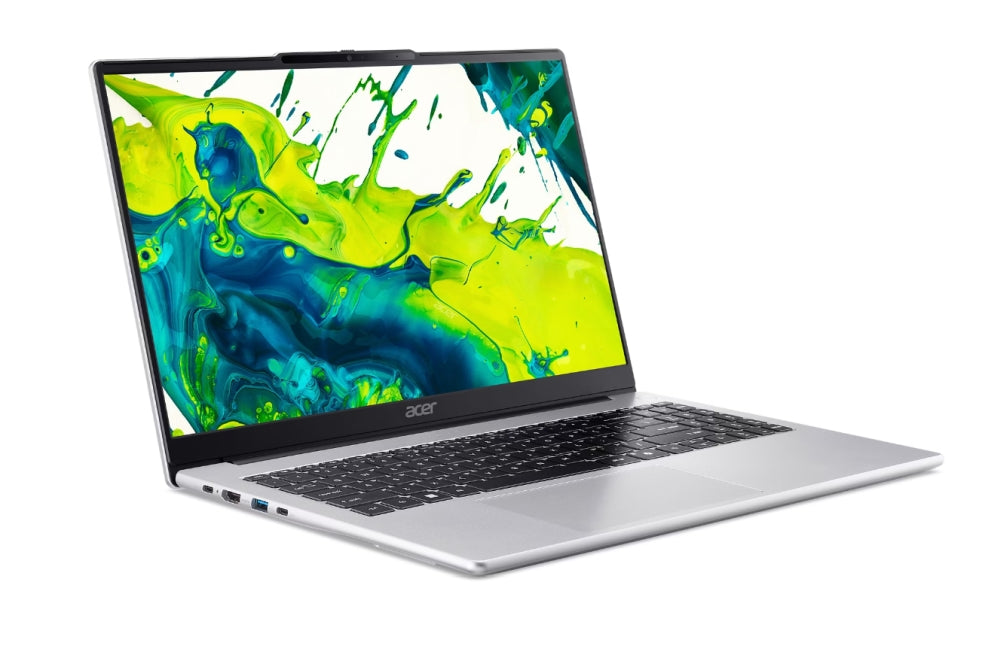 Acer Aspire Lite 15, AL15-45P-R2H1, AMD Ryzen 7 5825U (up to 4.5GHz, 16MB), 15.6" FHD (1920x1080) IPS, 16GB DDR4 (1 slot free), 512GB PCIe  NVMe SSD, AMD Radeon Graphics, FHD Cam, WiFi 6 ax, BT 5.1, No OS, Light Silver