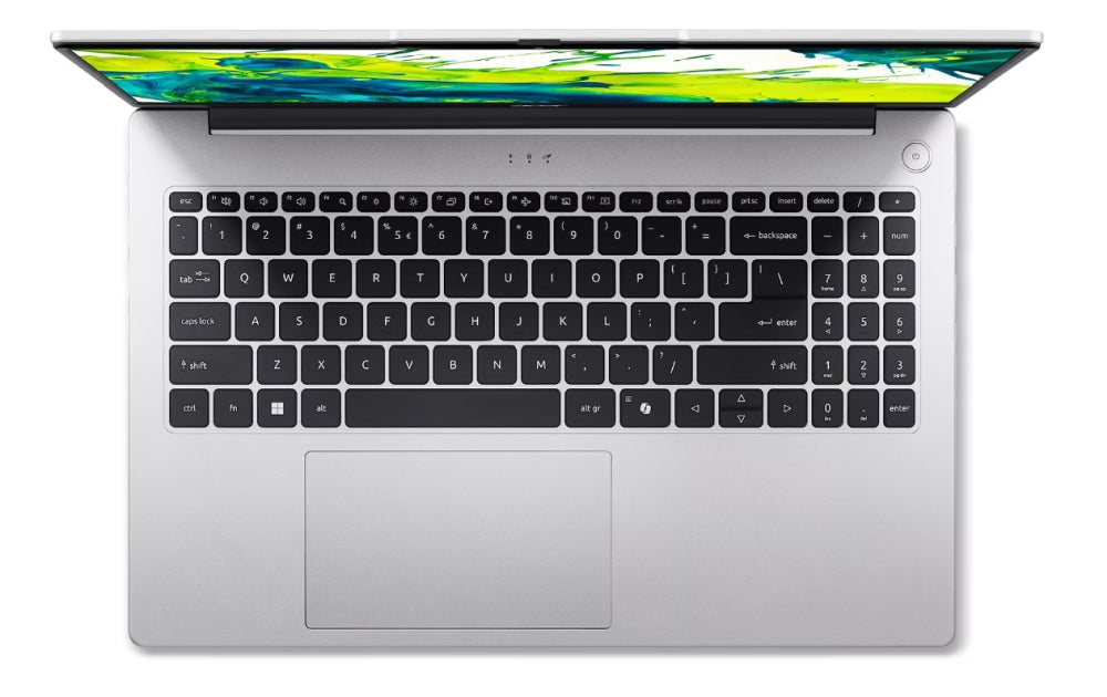 Acer Aspire Lite 15, AL15-45P-R2H1, AMD Ryzen 7 5825U (up to 4.5GHz, 16MB), 15.6" FHD (1920x1080) IPS, 16GB DDR4 (1 slot free), 512GB PCIe  NVMe SSD, AMD Radeon Graphics, FHD Cam, WiFi 6 ax, BT 5.1, No OS, Light Silver