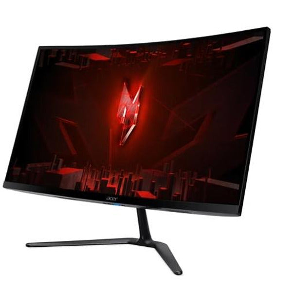 Acer Nitro ED270Zbmiipx, 27'' Curved 1500R FHD (1920x1080), VA, 280Hz, 100M:1, 250nits, 5ms(GTG)/1ms (VRB), HDR10, FreeSync Premium, 2xHDMI, DP, Audio Out, VisionCare, ZeroFrame, Speakers, Energy Class E, Black, 2Y