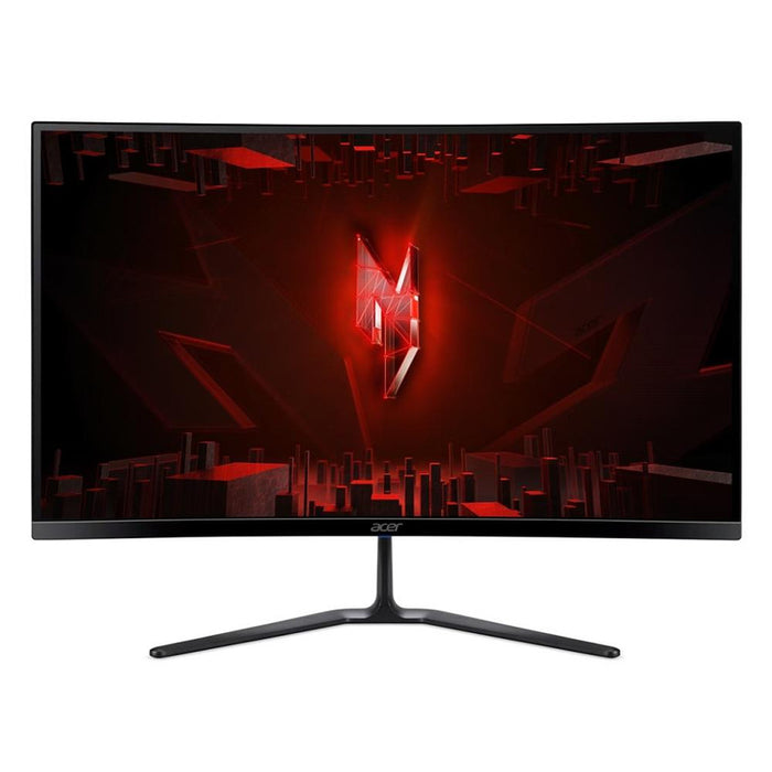 Acer Nitro ED270Zbmiipx, 27'' Curved 1500R FHD (1920x1080), VA, 280Hz, 100M:1, 250nits, 5ms(GTG)/1ms (VRB), HDR10, FreeSync Premium, 2xHDMI, DP, Audio Out, VisionCare, ZeroFrame, Speakers, Energy Class E, Black, 2Y
