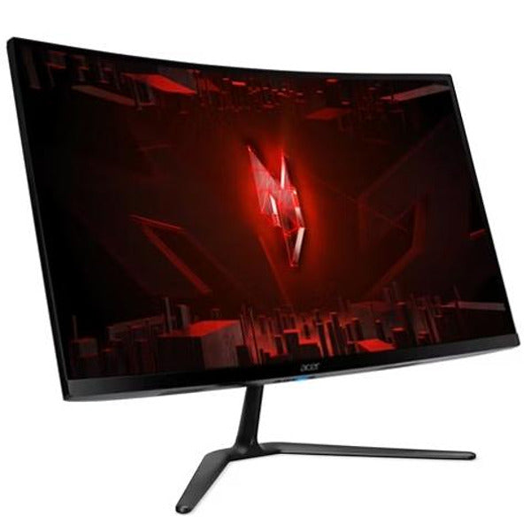 Acer Nitro ED270Zbmiipx, 27'' Curved 1500R FHD (1920x1080), VA, 280Hz, 100M:1, 250nits, 5ms(GTG)/1ms (VRB), HDR10, FreeSync Premium, 2xHDMI, DP, Audio Out, VisionCare, ZeroFrame, Speakers, Energy Class E, Black, 2Y