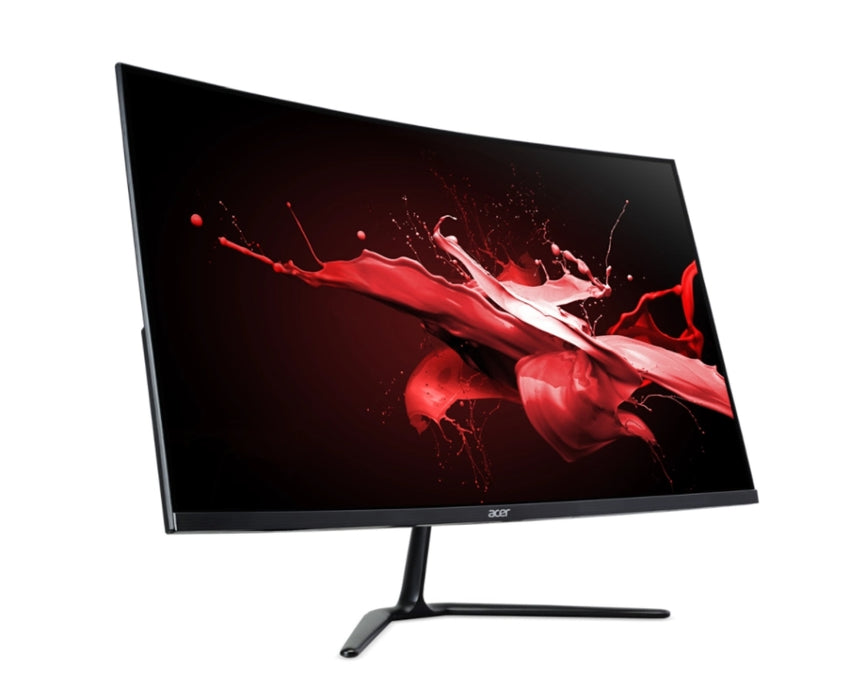 Acer Nitro ED320QRS3biipx, 31.5" Curved 1500R VA, Anti-Glare, ZeroFrame, FreeSync, 1ms(VRB), 3000:1, 250nits, 1920x1080 FHD, 180Hz, 2xHDMI, DP, Audio out, BluelightShield, Tilt, Black