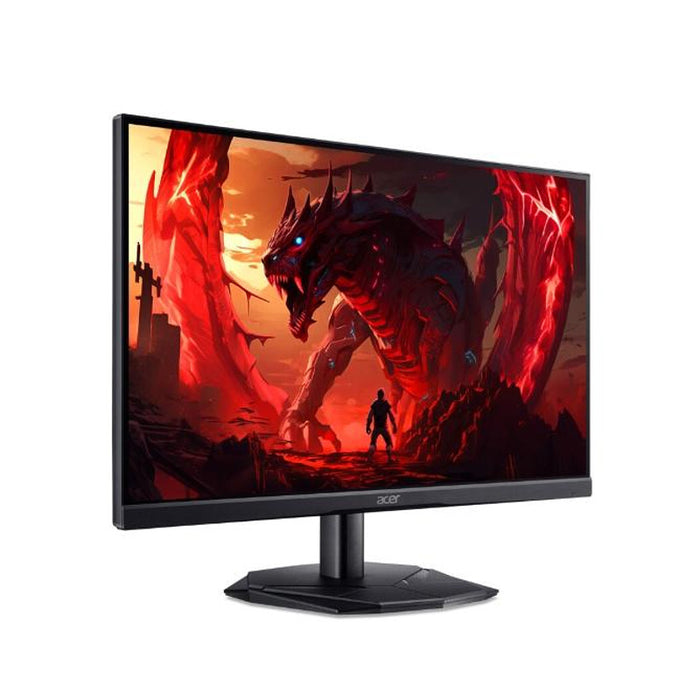 Acer Nitro KG251QX0biip, 24.5'' VA, FHD (1920X1080) ZeroFrame,FreeSync 200Hz, 1ms(VRB), 100M:1, 250nits, 99% sRGB, 2xHDMI,DP, Tilt,BluelightShield, Vesa, Black