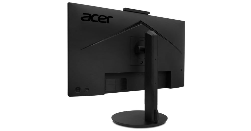 Acer Vero CB242YD6bmiprcx, 23.8'' FHD (1920x1080), IPS, 120Hz, 100M:1, 250nits, 4ms (GTG)/1ms(VRB), AdaptiveSync, VGA, HDMI, DP, Audio In/Out, ZeroFrame, Speakers, Adj.WebCam 5M/Mic array, Energy Class B, TCO, Black, 3Y