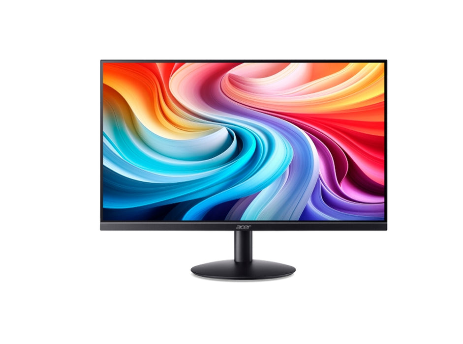 Acer SA242YH1bi, 23.8'' FHD (1920x1080) VA, ZeroFrame, 100Hz, 4ms (GTG),  250nits, 100M:1, VGA, HDMI, Energy Class E, Black, 2Y