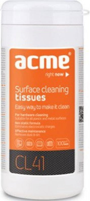ACME CL41 Surface cleaning wipes 100pcs.