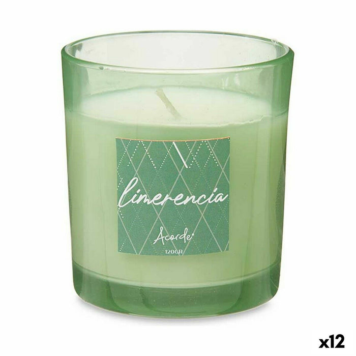 Scented Candle Acorde Lotus Flower 120 g (12 Units)