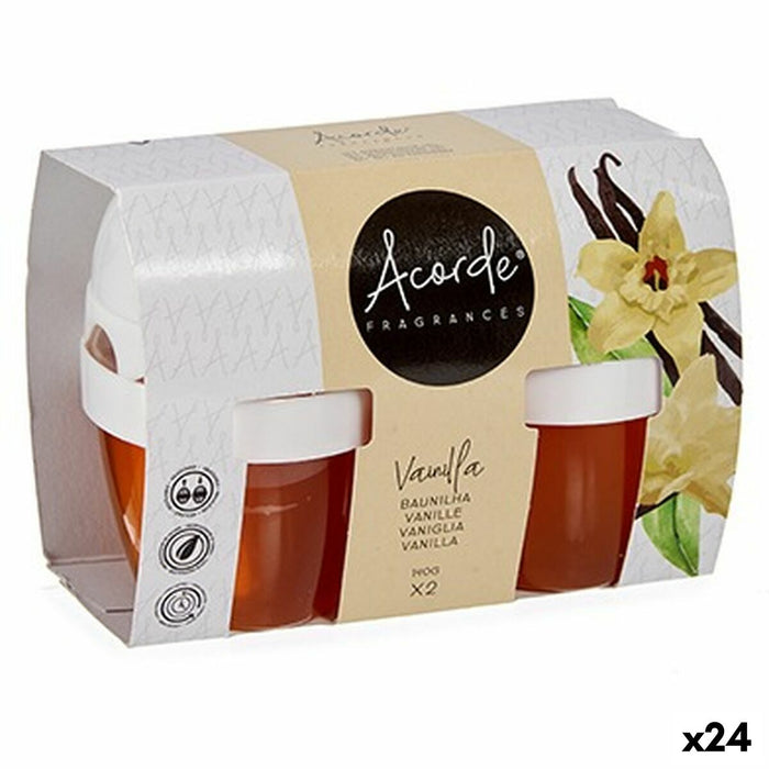 Air Freshener Set Acorde Vanilla Gel (24 Units)