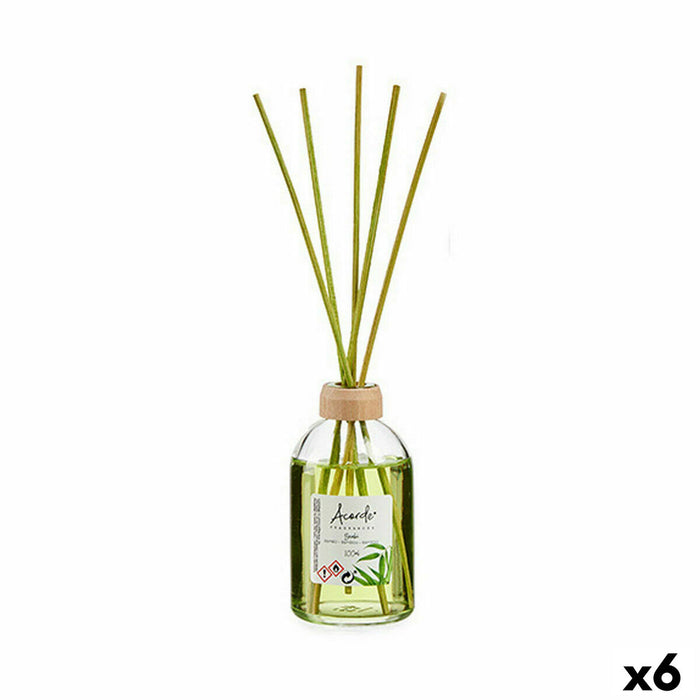 Perfume Sticks Acorde Bamboo 100 ml (6 Units)