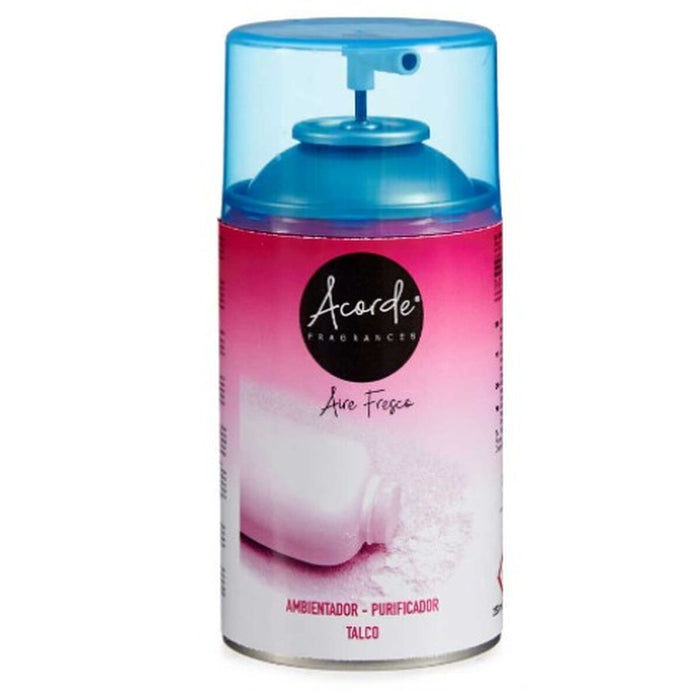 Air Freshener Refills Acorde Talcum Powder 250 ml (6 Units)