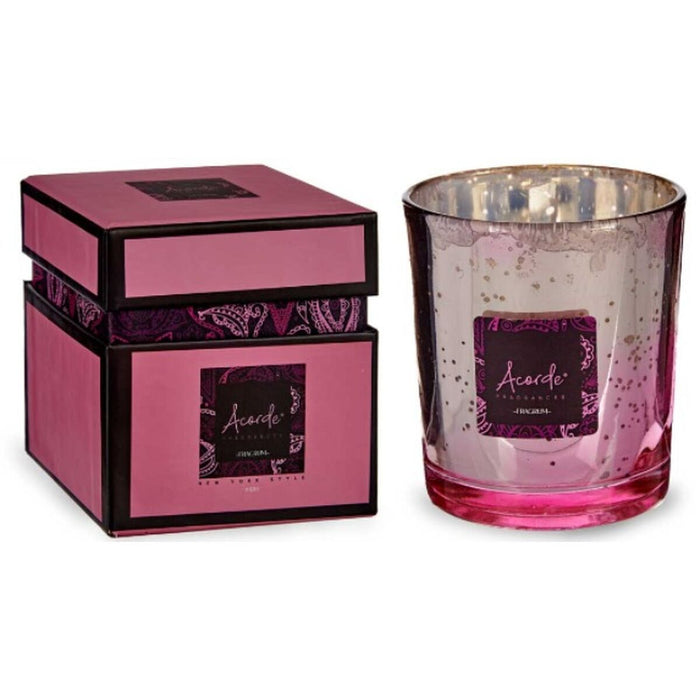 Scented Candle Acorde Strawberry Custard 200 ml (8 Units)